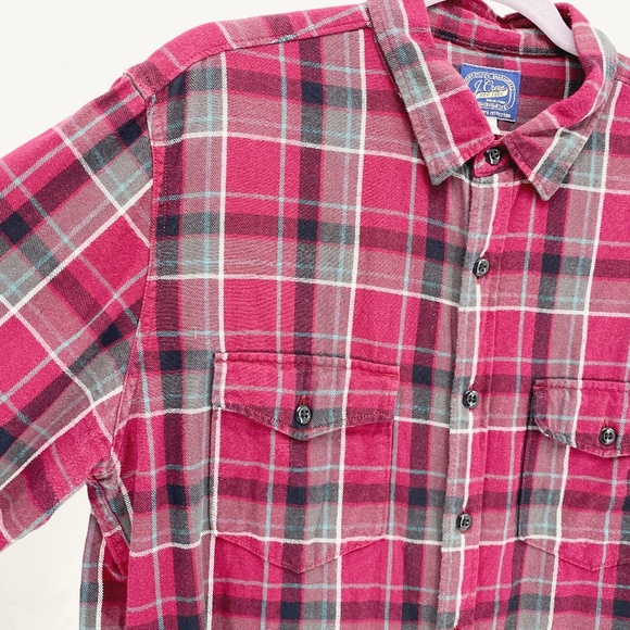 Men's J. Crew Midweight Flannel Classic Fit Shirt - Picture 3 of 9